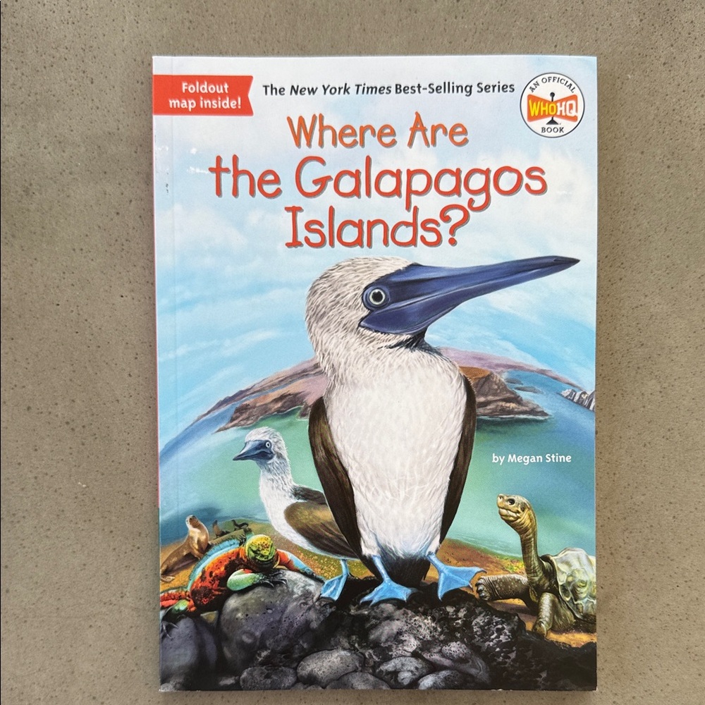 Where Are the Galapagos Islands? Kids Book